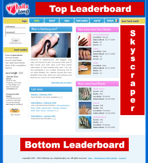 Advertising on Nailslong.com