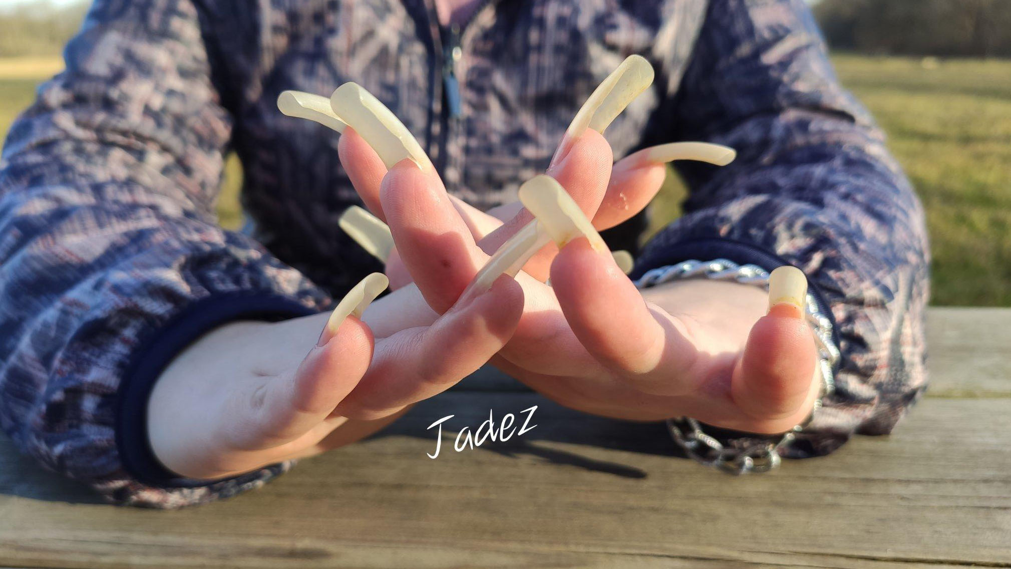 Long nails and hands care